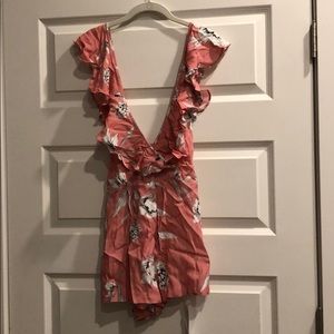 Yumi Kim Ruffle Romper NWT